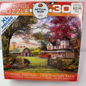 Eurographics Old Pumpkin Farm Puzzle - 300 XL Pieces New In Box